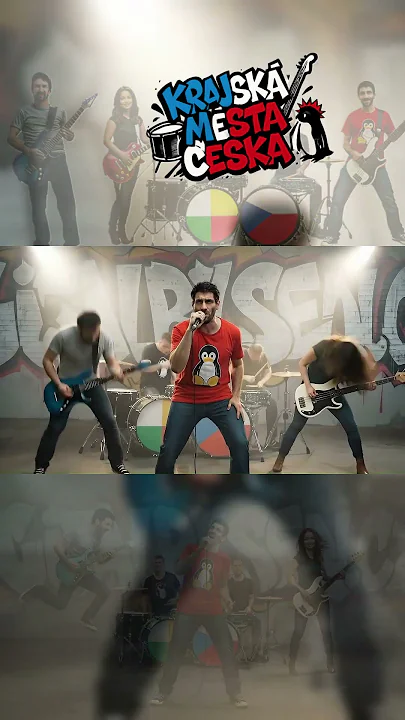 Krajská města Česka – Punk-rap song o krajských městech s vizualizací od Google Earth Studio