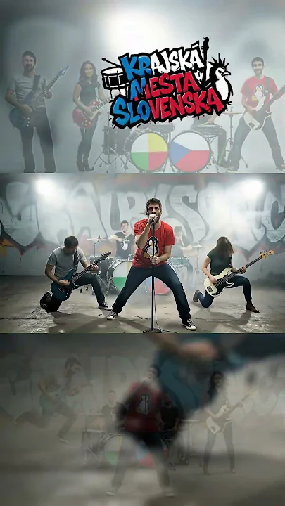 Krajská města Slovenska - punkrap tour (skate punk klip se super vizuály z Google Earth Studio)