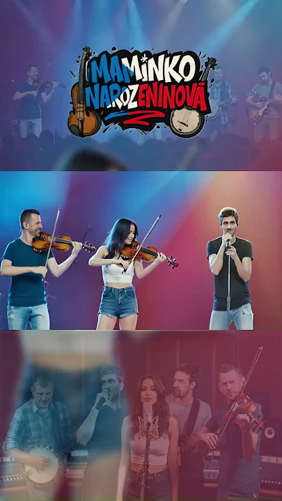 Maminko má jediná - narozeninová country-dance píseň pro všechny maminky (housle, banjo)