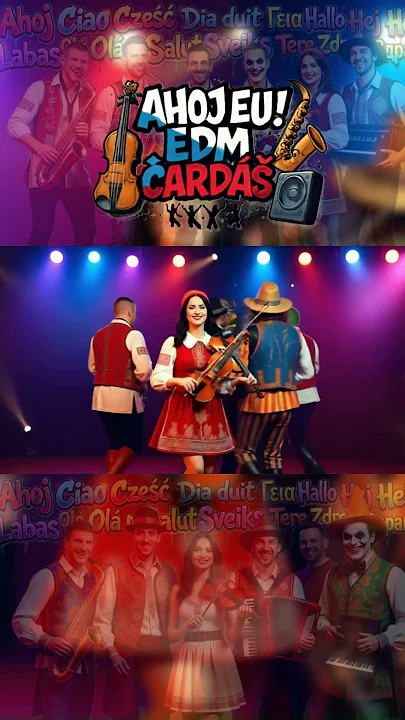 Ahoj EU - Jak říct ahoj v Evropské unii - EDM Čardáš dance happy music video - Digital Pilsen