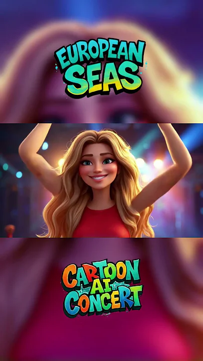 European Seas - Cartoon AI concert 🌊 LTX studio experimental music video