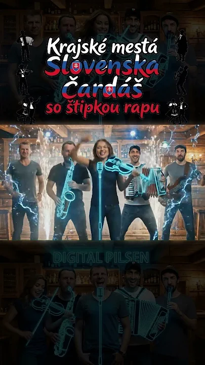 KRAJSKÉ MESTÁ SLOVENSKA 🎻 Čardáš se štipkou rapu
