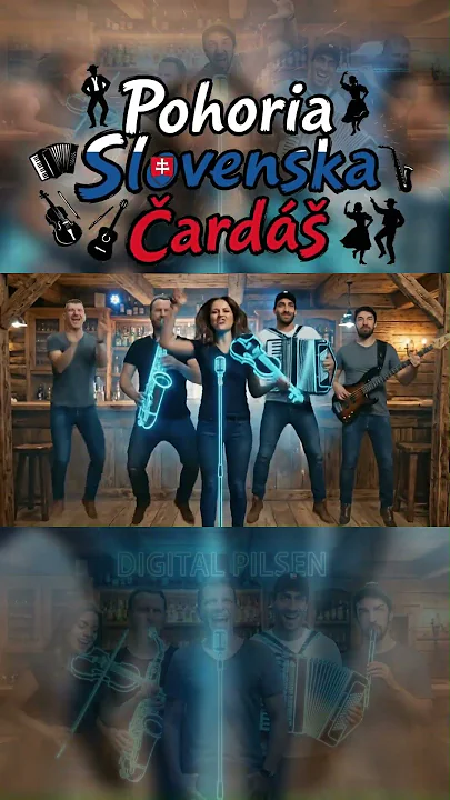  POHORIA SLOVENSKA - Čardáš (Gypsy dance) - 10 pohorí v jednej pecke!