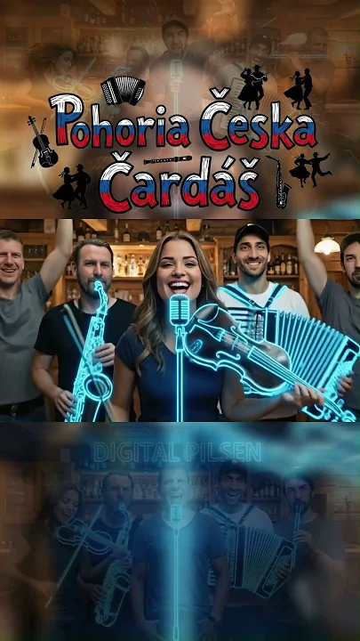 POHORIA ČESKA v rytmoch čardáš a po slovensky - 10 českých pohorí v jednej dupačke