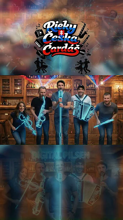 RIEKY ČESKA - Vltava,Labe,Morava a ďalšie v čardáš pecke!🎻 