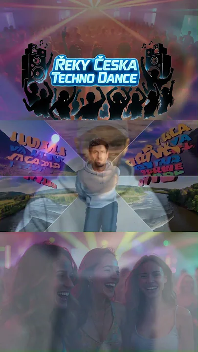 ŘEKY ČESKA - TECHNO DANCE 🌊💃 Uč se zeměpis na párty! | 80s Disco meets EDM - České řeky v beatech