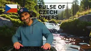 Pulse of Czech Rivers - educational music video dance techno (LTX studio)