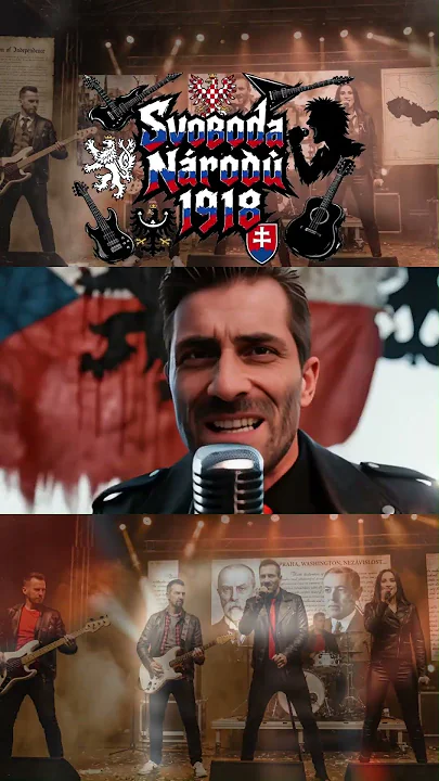 SVOBODA NÁRODŮ 1918 🎸 Vznik Československa v hard rock nu metal písni