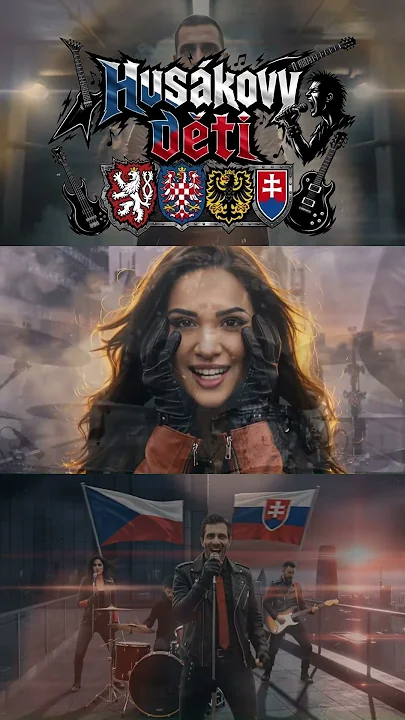 HUSÁKOVY DĚTI 🎸 HARDROCK NUMETAL 🤘 Generační píseň pro děti normalizace