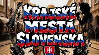 KRAJSKÉ MESTÁ SLOVENSKA 🎸 HARDROCK NUMETAL 🤘 Vzdelávacia pieseň