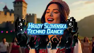 HRADY SLOVENSKA 🎧 TECHNO DANCE 💥 Vzdělávací píseň od DIGITAL PILSEN