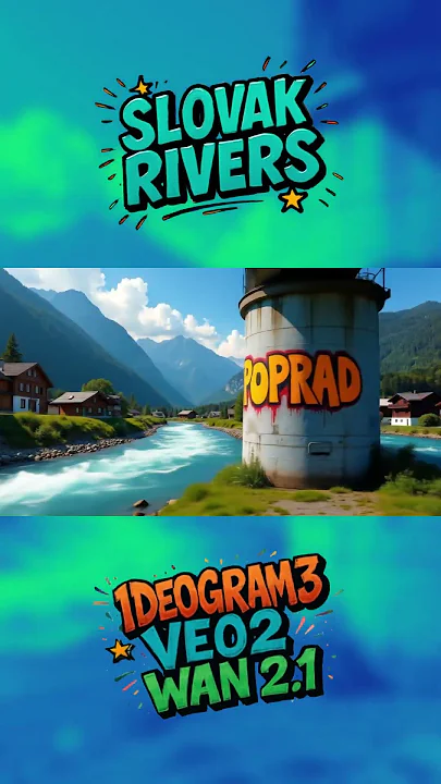 Slovak Rivers 🌊 Learn geography easy through rap! Educational music video