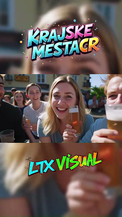 Krajské mesta České republiky - Slovenská verzia s vizuálom pomocou LTX studio